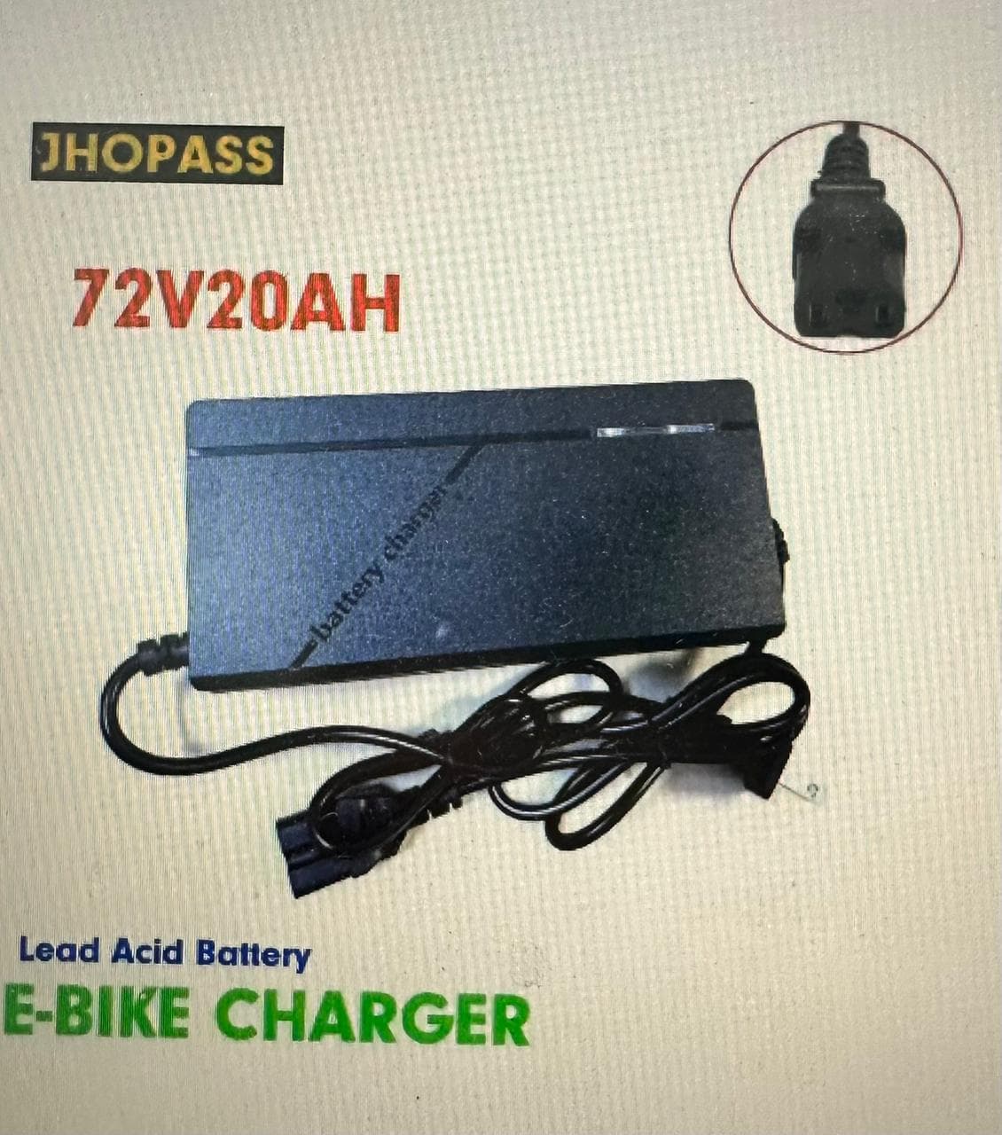 Cargador 72v 20ah